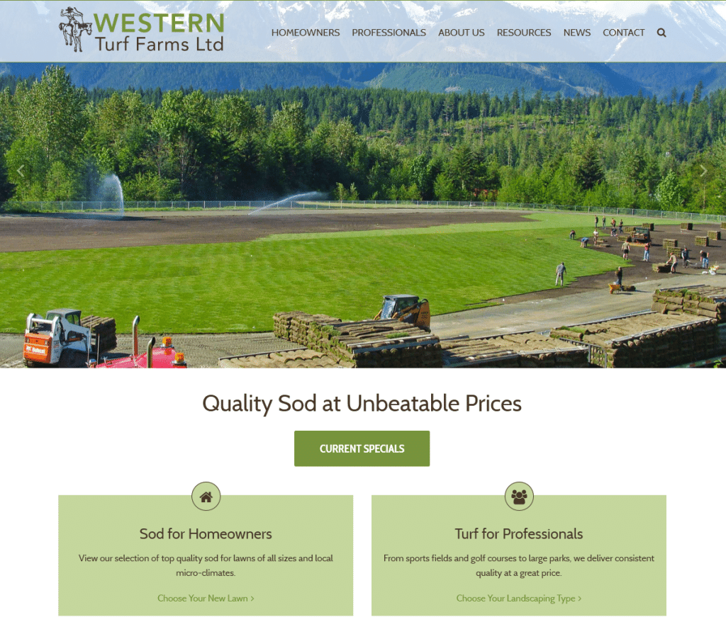 western turf farms new website 2015
