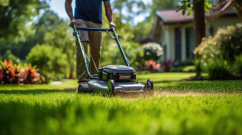 Summer lawn care in BC